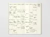 Traveler's Notebook Refill 017 Free Diary Monthly Regular Size