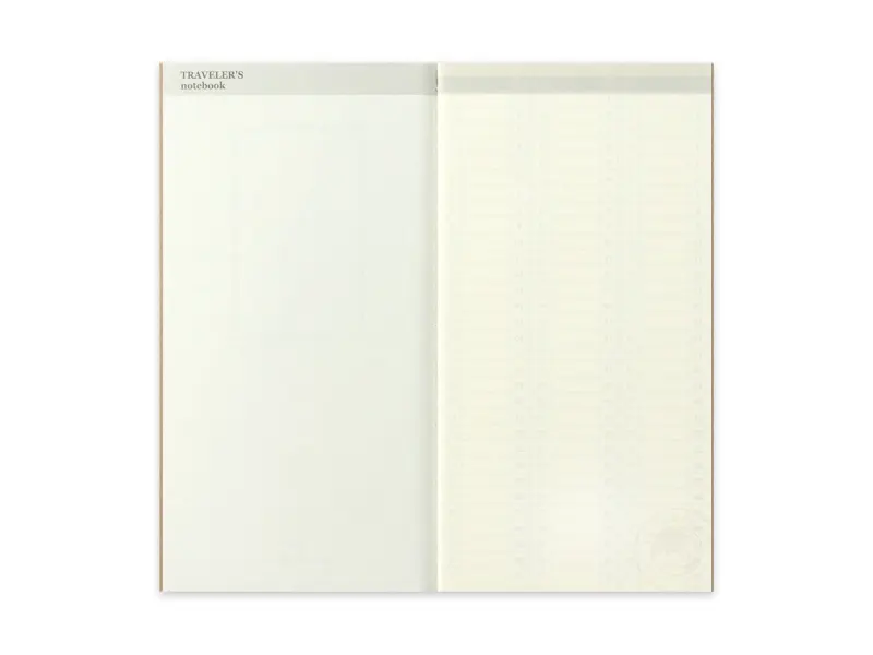 018. Free Diary Weekly Vertical Traveler's Notebook