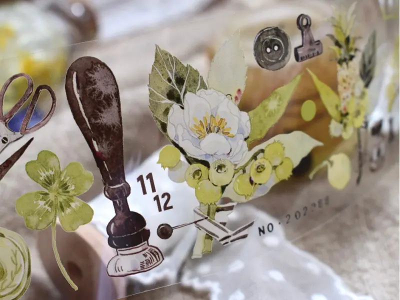 Wildberry Lab Tape SAMPLE - Daily Berries And Blossoms