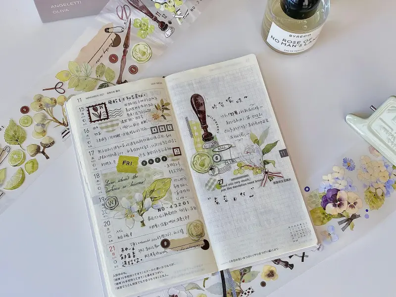 Wildberry Lab Tape SAMPLE - Daily Berries And Blossoms