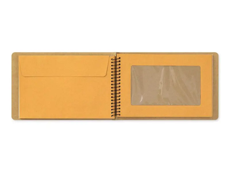 Window Envelope B6 Spiral Ring Notebook