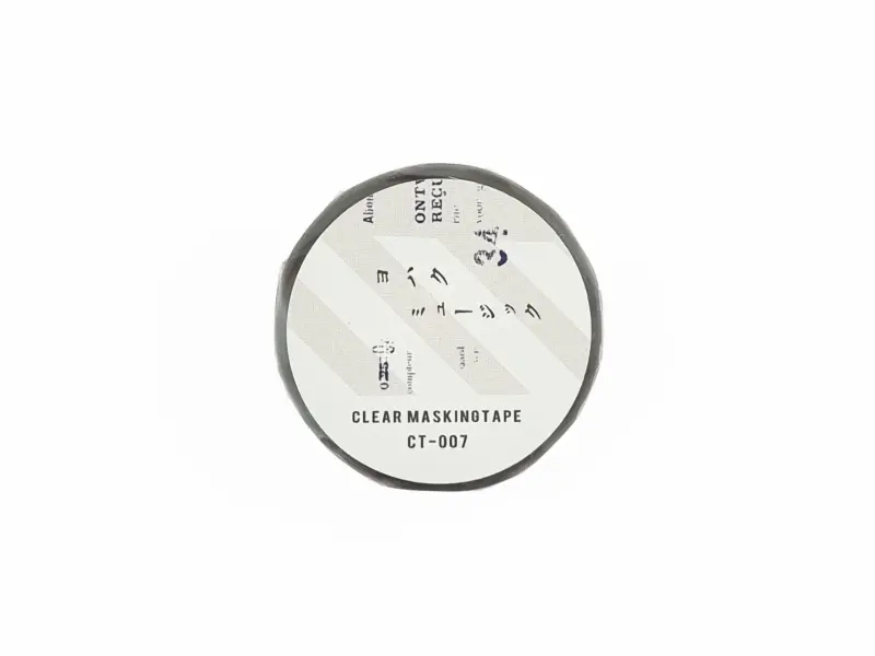 Yohaku Clear Masking Tape Music - CT007