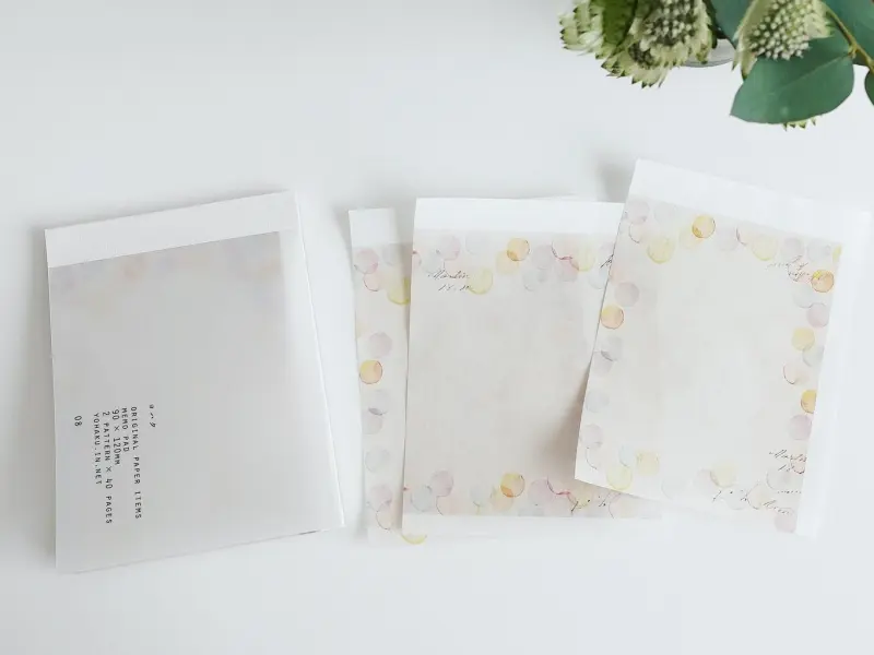 Yohaku Memo Pad M050 - Longing