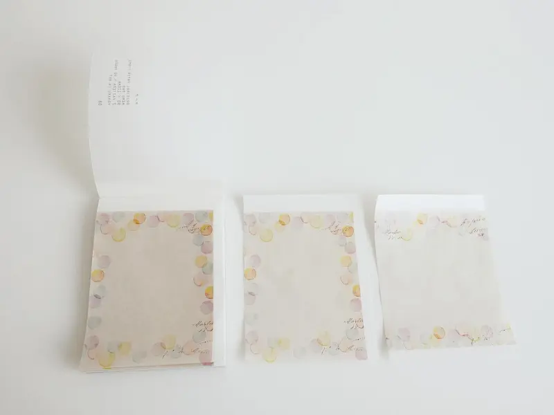 Yohaku Memo Pad M050 - Longing