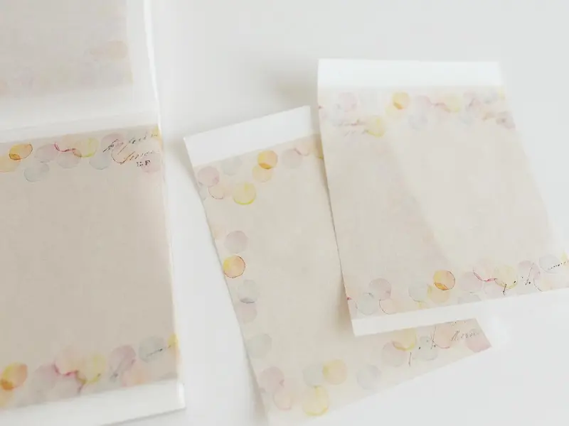 Yohaku Memo Pad M050 - Longing