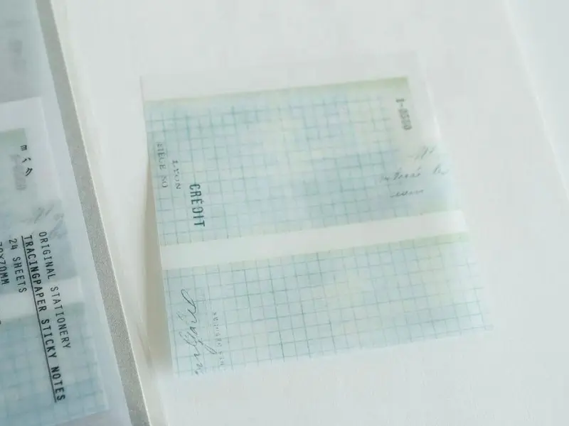 Yohaku Tracing Paper Sticky Notes - M093