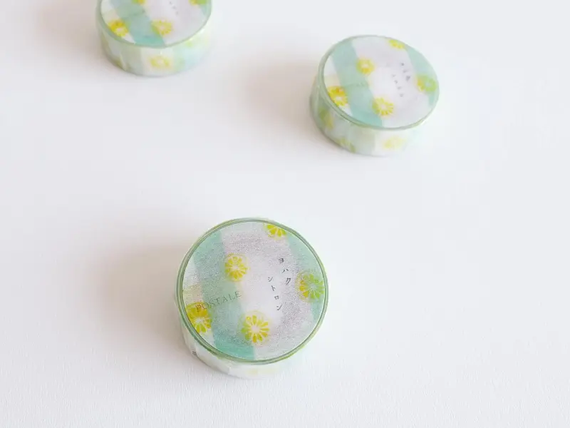 Yohaku Washi Tape Y114 - Citron