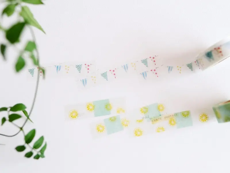 Yohaku Washi Tape Y114 - Citron