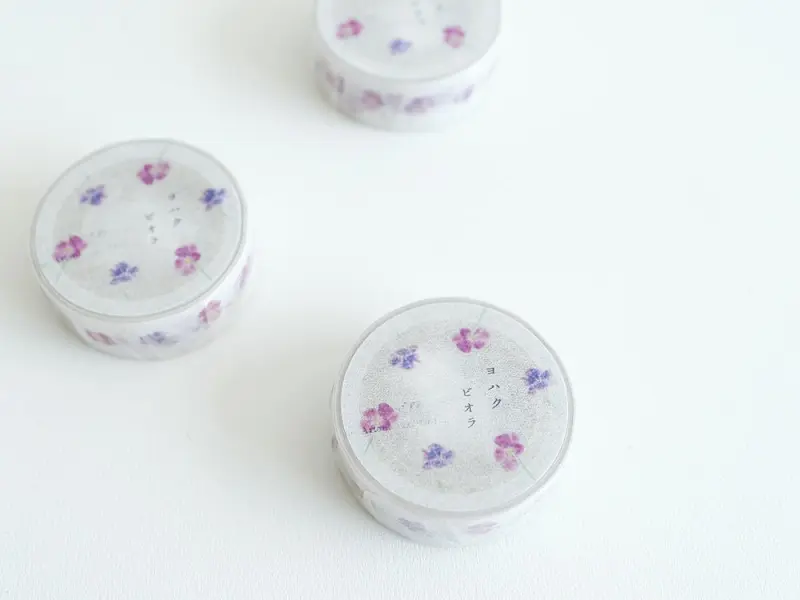 Yohaku Washi Tape Y-104 - Viola