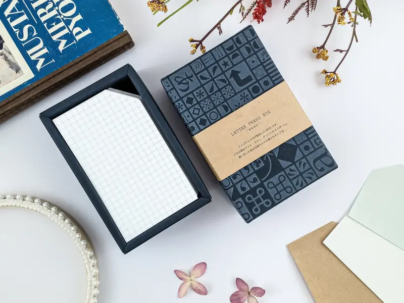 Yamazoe Memo Card Set - Navy