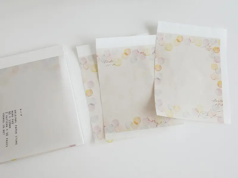 Yohaku Memo Pad M050 - Longing