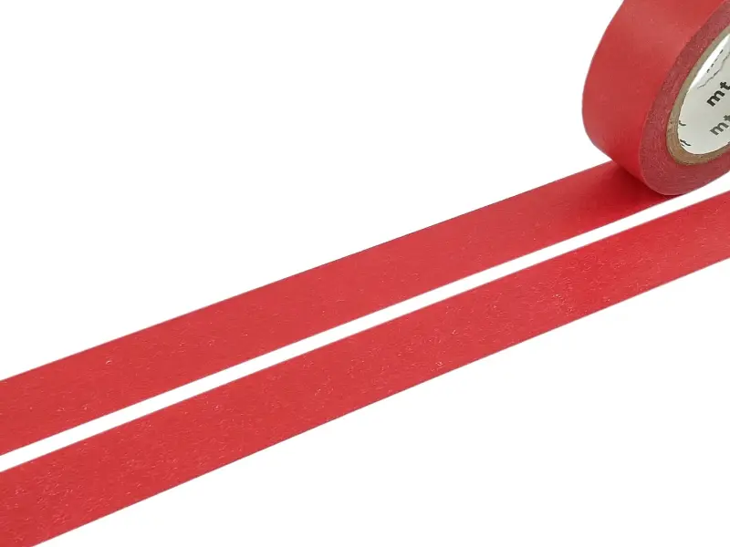MT Washi Tape Solid Basic Color Red