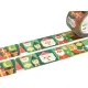 MT Christmas Washi Tape - Various Santas