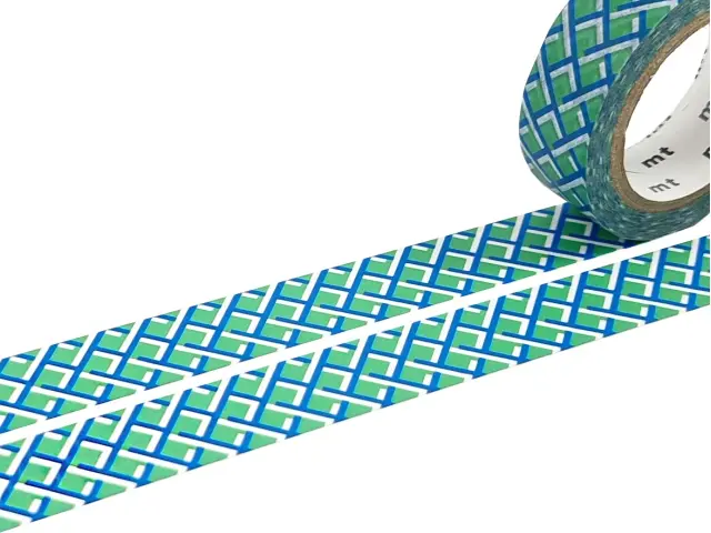 MT Deco Washi Tape - Mesh Green