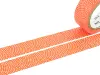 MT 1P Washi Tape Orange Red Dot Pattern Samekomon Akadaidai