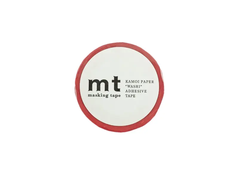 MT Washi Tape Solid Basic Color Red