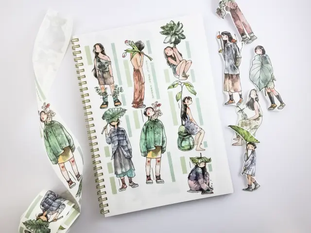 Ding Idako Matte PET Tape - Notes In The Wilderness