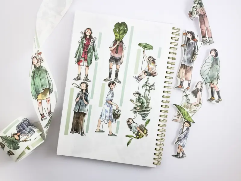 Ding Idako Matte PET Tape - Notes In The Wilderness