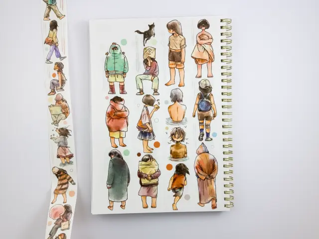 Ding Idako Matte PET Tape - Appearance