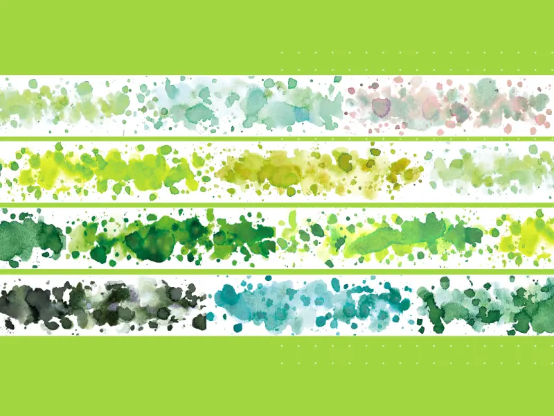 Xingye Washi Tape Sample - Oak Moss