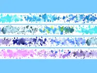 Xingye Washi Tape Sample - Tengshan Mist