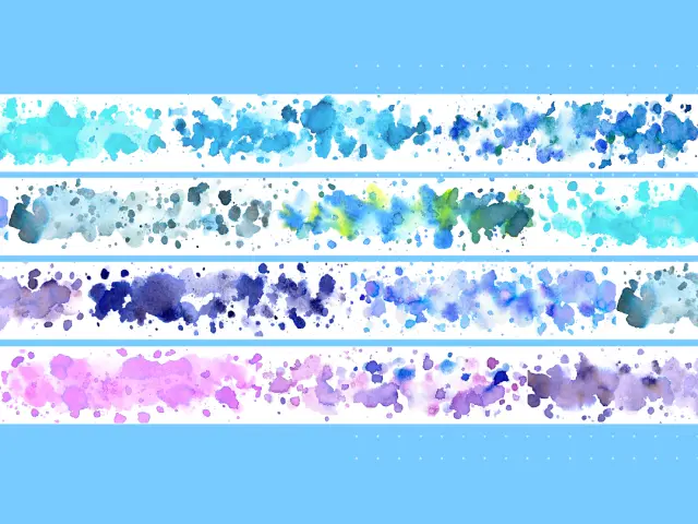 Xingye Washi Tape Sample - Tengshan Mist
