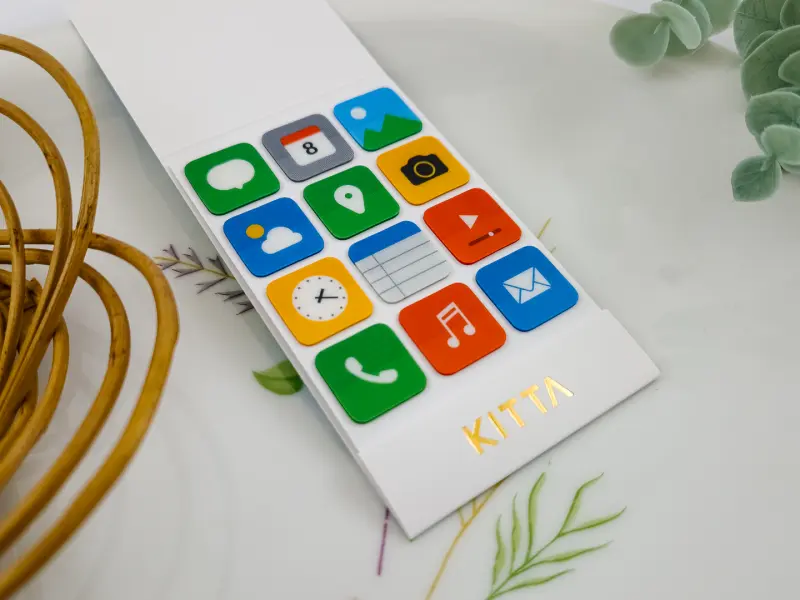 KITTA Clear Stickers KITT022 - Icon