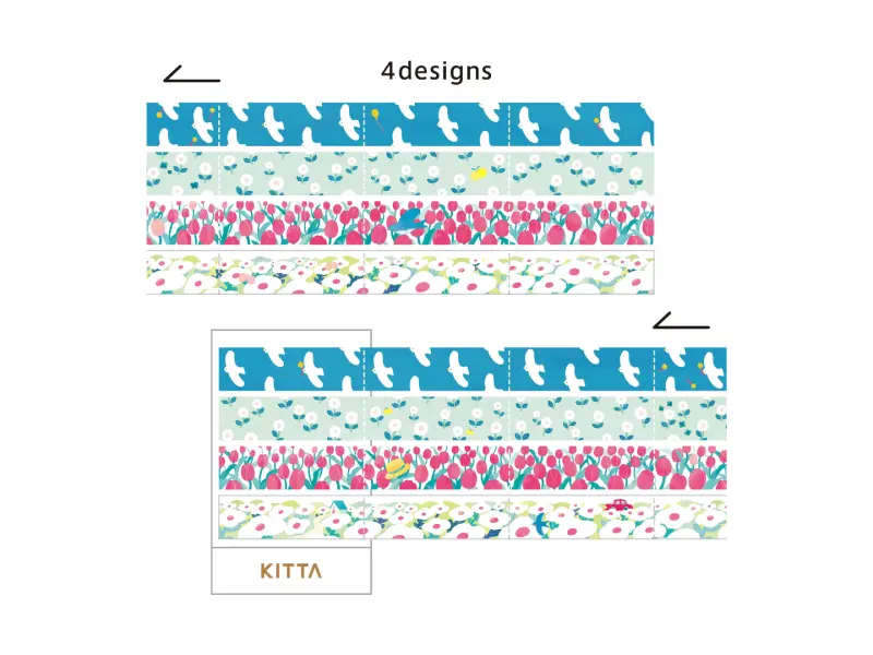 KITTA JABARA Stickers KITZ001 - Fukei