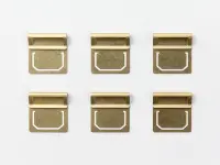 Brass Index Clips