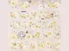Pre-Order Xiaobaijia Kiss-Cut Washi Tape - Yellow Rose
