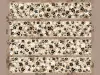 Pre-Order Xiaobaijia Washi Tape With Release Paper - Tea Brown Floral Shadows