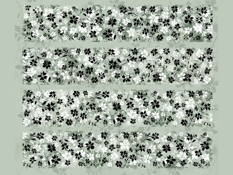 Pre-Order Xiaobaijia Washi Tape With Release Paper - Green Mist Floral Letter
