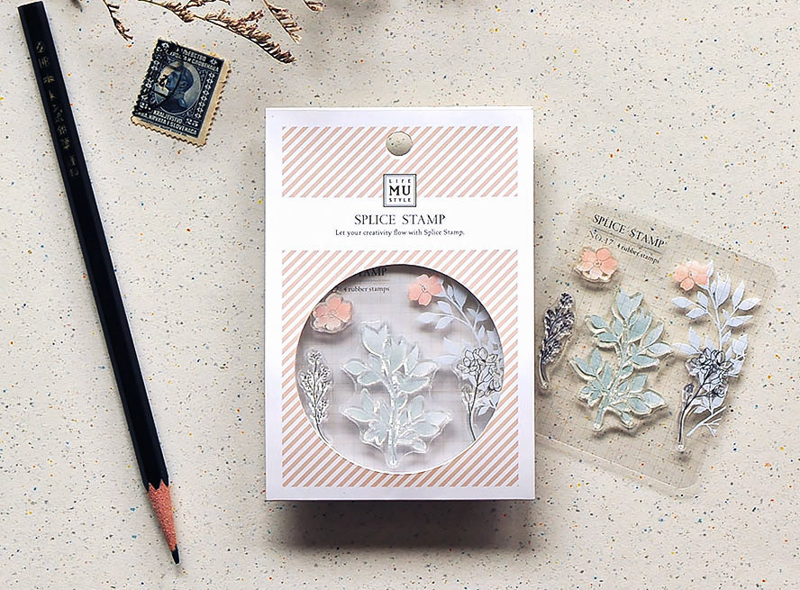 MU Print On Clear Splice Stamp Set 17