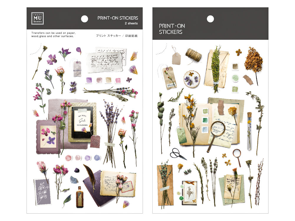 MU | Print-On Siirtotarrat 140 - Kukkaissieluni