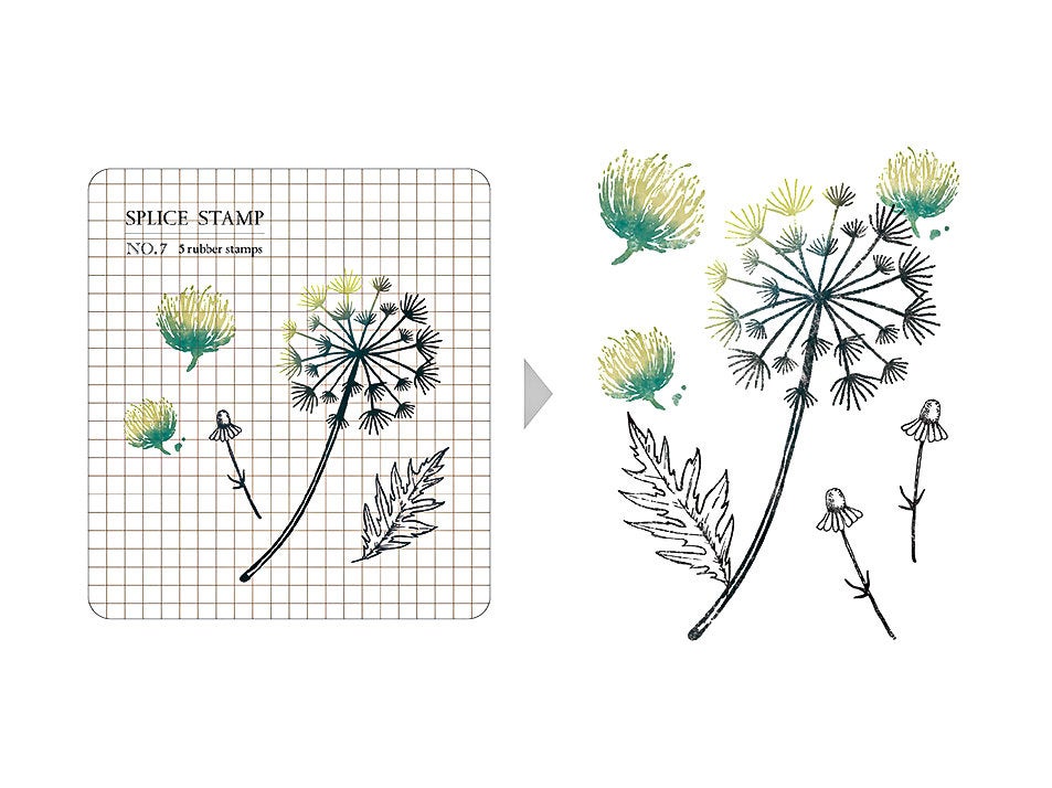 MU Print On Clear Splice Stamp 07