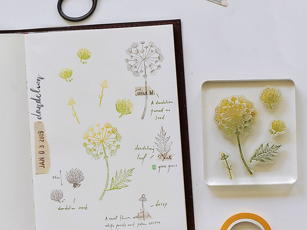 MU Print On Clear Splice Stamp 07