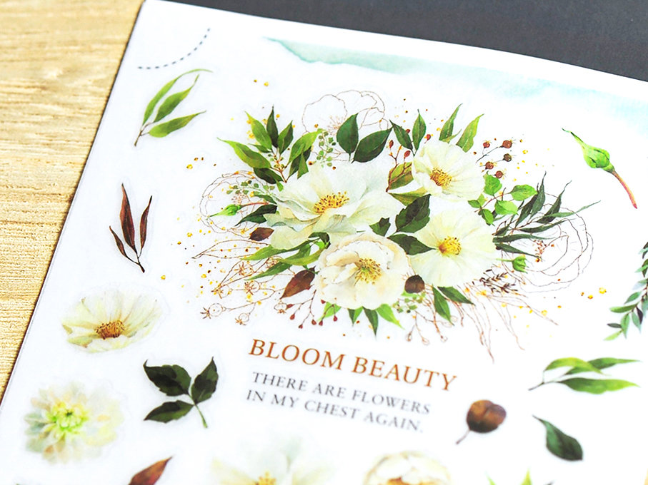 MU Print On Stickers Blooming Beauty 141
