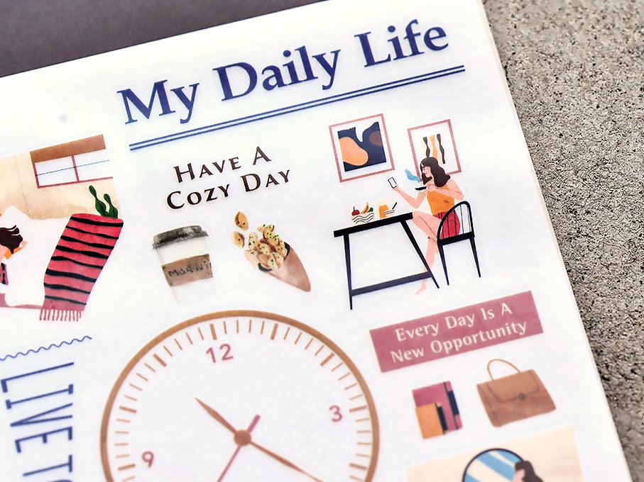 MU | Print-On Siirtotarrat 135 - Päivittäinen Elämäni