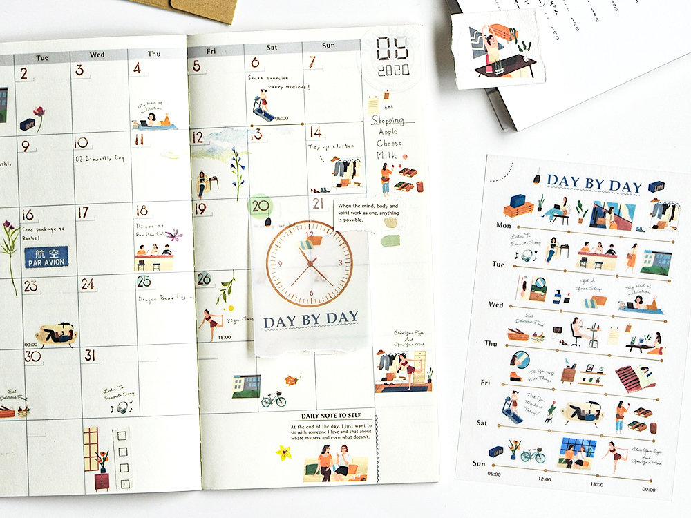 MU | Print-On Siirtotarrat 135 - Päivittäinen Elämäni