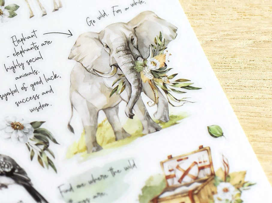 MU Print-On Siirtotarrat 148 - Wild At Heart