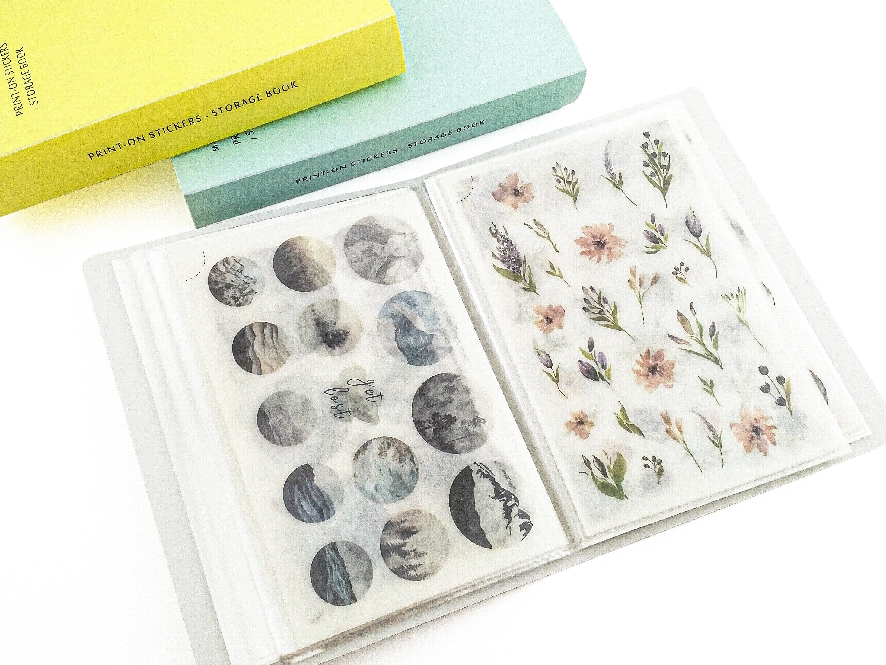 MU Sticker Storage Folder - White