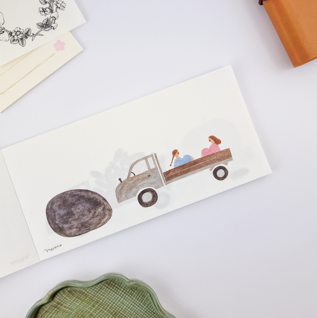 Necktie Cozyca Notepad - Truck