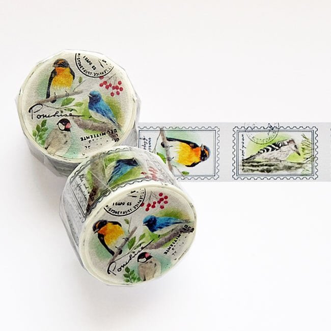 Ponchise Washi Tape - Bird