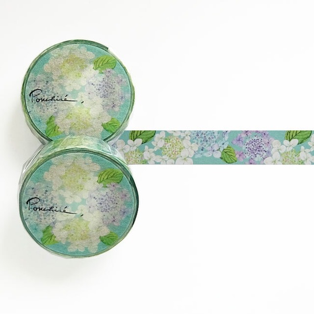 Ponchise Washi Tape - Hydrangea