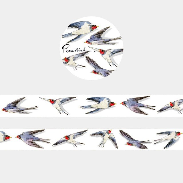 Ponchise Washi Tape - Tsubame