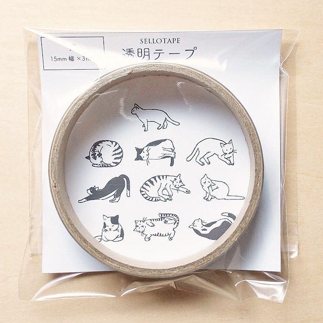 Ponchise Clear PET Tape - Cat