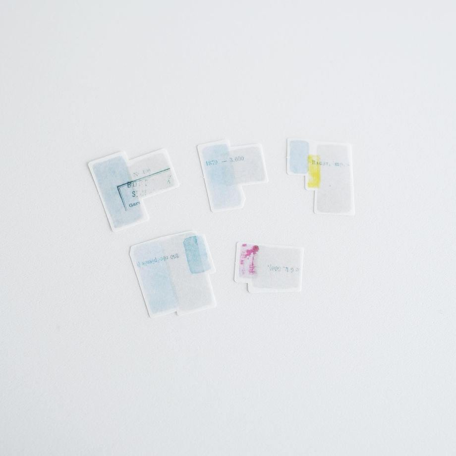 Yohaku Flake Stickers F006 - Tsumiki