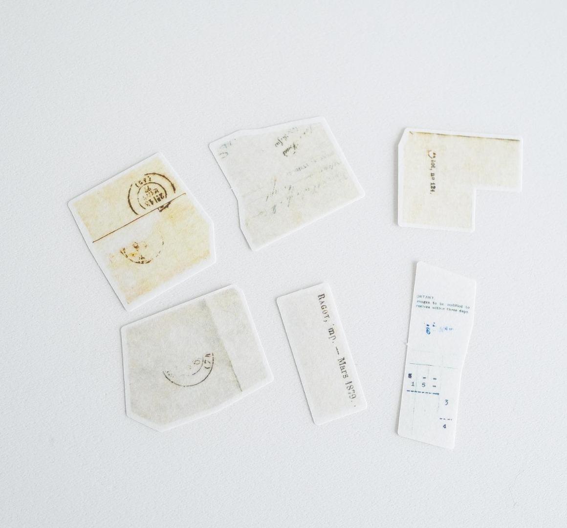 Yohaku Flake Stickers F007 - Kiokuno Kakera