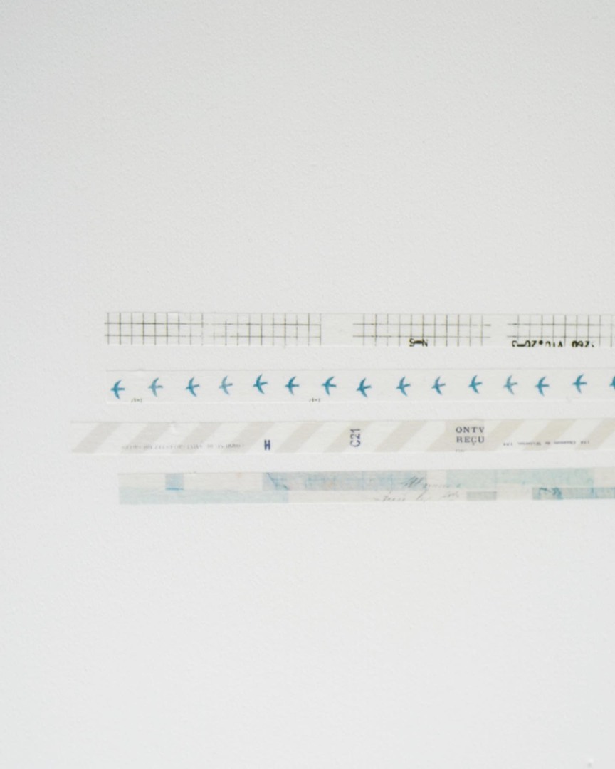 Yohaku Slim Washi Tape L011 - Music