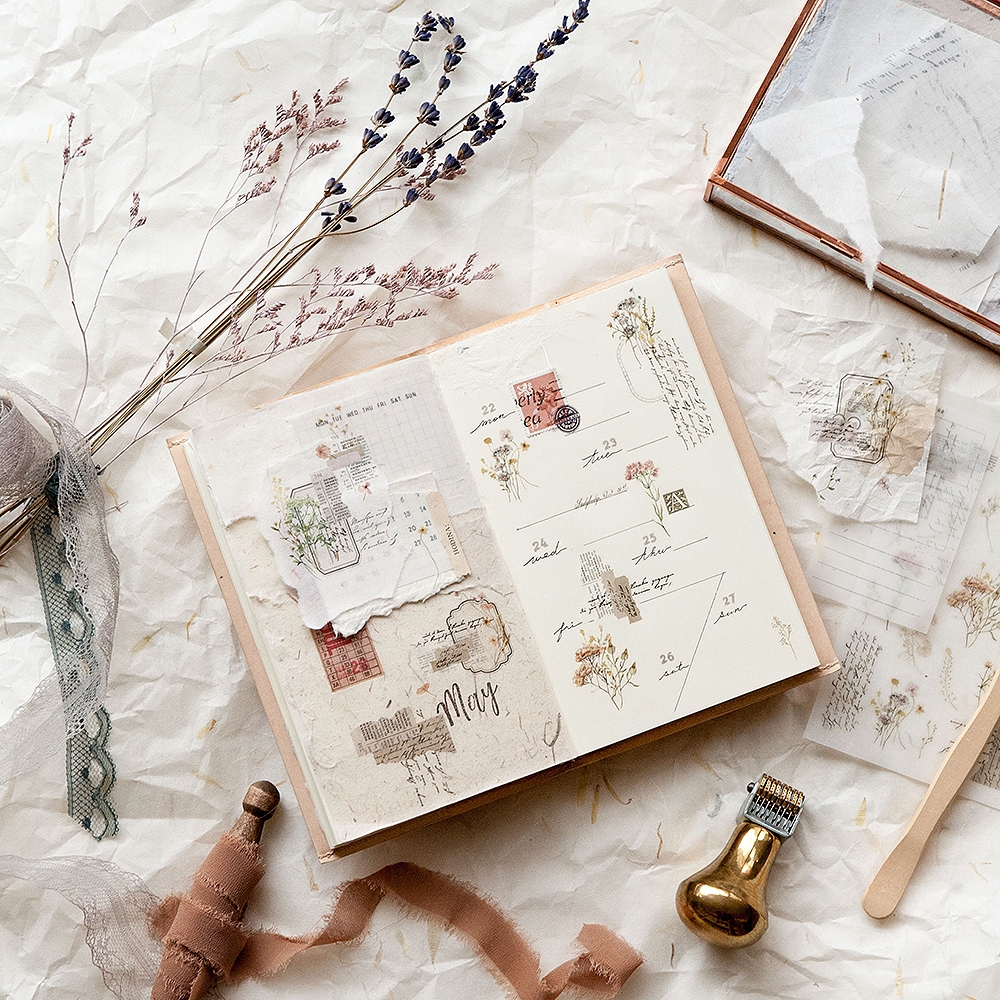 MU Print-On Transfer Stickers 220 - Magical Weeds